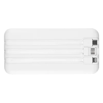 CONNECTOR, pomoćna baterija, 10.000 mah, bela