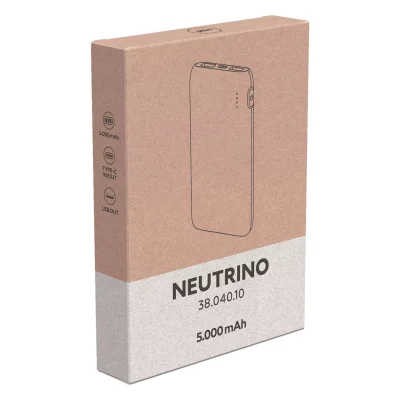 NEUTRINO, pomoćna baterija, 5.000 mah, crna