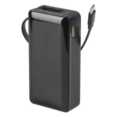 ZEST 10PD, pomoćna baterija, 10.000 mah, crna