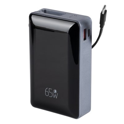 ZEST 20PD 65W, pomoćna baterija za laptop, 20.000 mah, 65 w, tamno siva