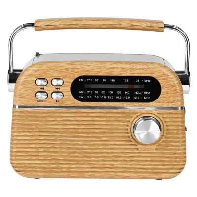 RETRO TUNE, radio i bežični zvučnik, 3w, bež