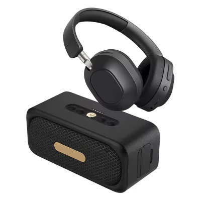Audio set 2/1, slušalice i bežični zvučnik 2 x 10W, u poklon kutiji HENDRIX
