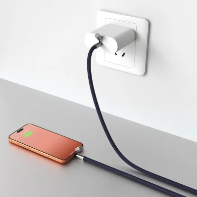 NET 65W, type-c kabl za punjenje i prenos podataka, 65 w, plavi