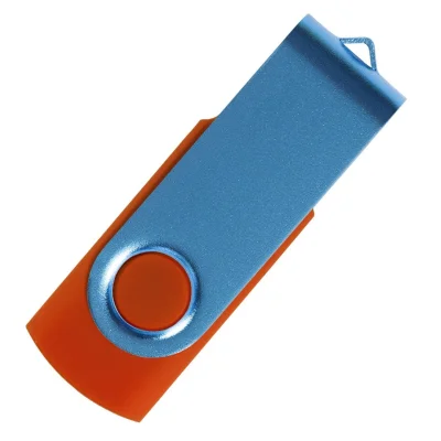 SMART SKY BLUE, usb flash memorija, narandžasti, 64GB