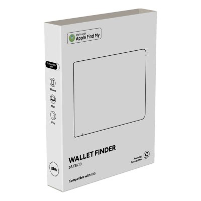 WALLET FINDER, novčanik sa funkcijom lociranja, crni