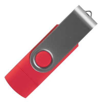 SMART C GRAY, usb flash memorija, crveni, 64GB
