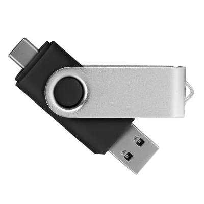 SMART C SILVER, usb flash memorija, crni, 64GB