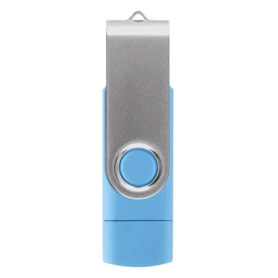 SMART C SILVER, usb flash memorija, svetlo plavi, 64GB