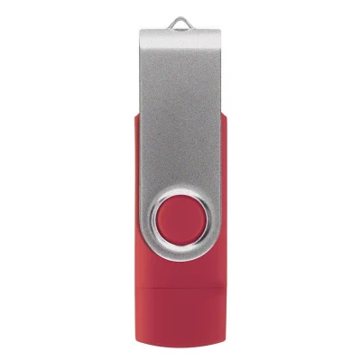SMART C SILVER, usb flash memorija, crveni, 64GB