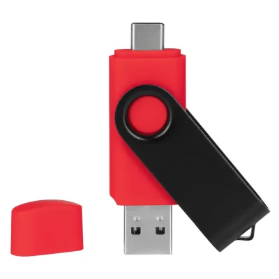 SMART C BLACK, usb flash memorija, crveni, 64GB