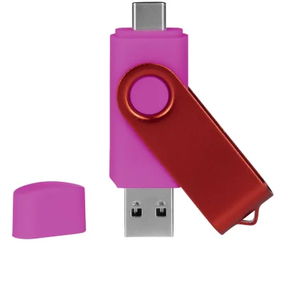 SMART C RED, usb flash memorija, pink, 64GB