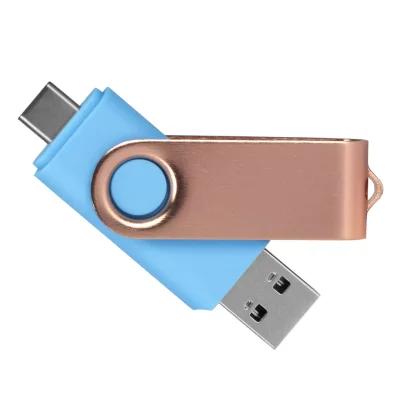 SMART C ROSE GOLD 3.0, usb flash memorija, svetlo plavi, 64GB