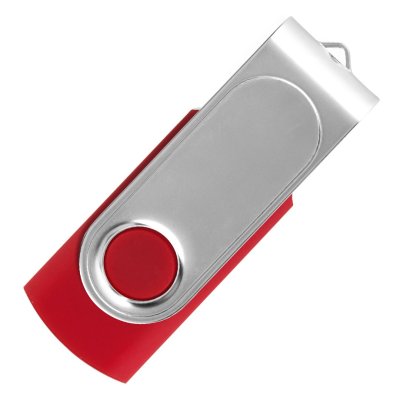 SMART STICKER, usb flash memorija, crveni, 64GB