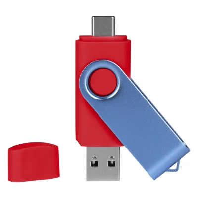SMART C SKY BLUE, usb flash memorija, crveni, 64GB