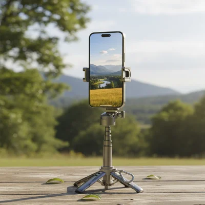 QUADRIPOD, pomoćni metalni držač za fotografisanje, crni