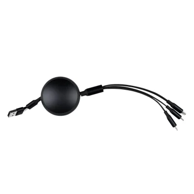 KEPLER 6IN1, usb type-c kabl za punjenje i prenos podataka, 6 u 1, 60w, crni