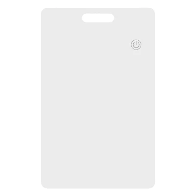 DERAX CARD, kartica sa funkcijom lociranja, apple findmy, bela