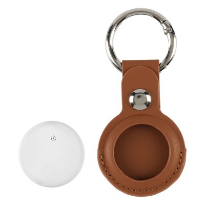 LOCATEPRO, privezak za ključeve sa funkcijom lociranja, braon