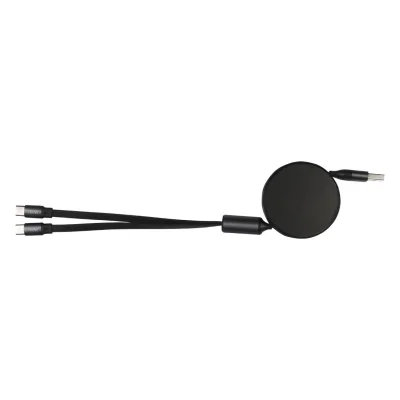 MAX 2IN1, usb type-c kabl za punjenje i prenos podataka, 2 u 1, 100w, crni