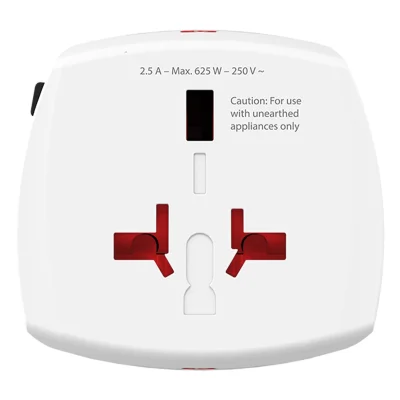 MUV MICRO, putni multiadapter, beli
