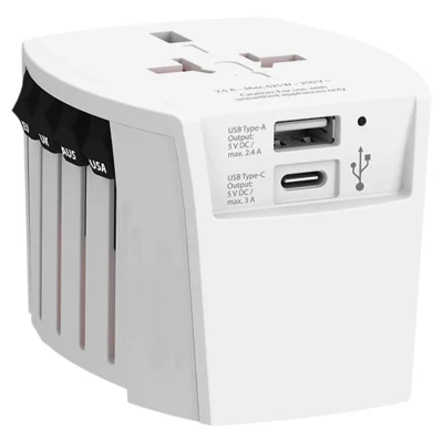MUV USB AC 30PD, putni multiadapter 30 w, beli