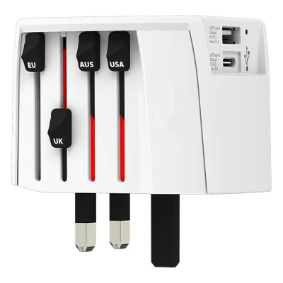 MUV USB AC 30PD, putni multiadapter 30 w, beli