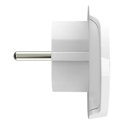 WORLD TO EUROPE, pojedinačni adapter, beli