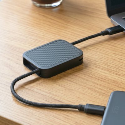 GALVAN 240W, type-c kabl za punjenje i prenos podataka, 240w, crni