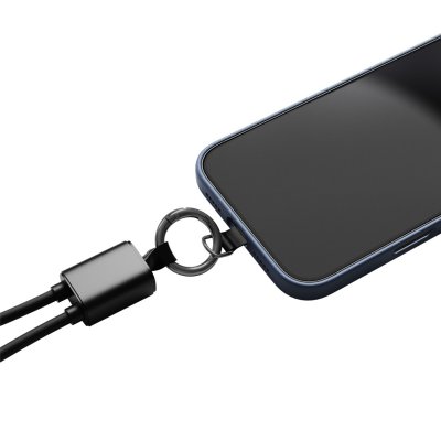 OPTIC 60W, type-c kabl za punjenje i prenos podataka, 60w, crni