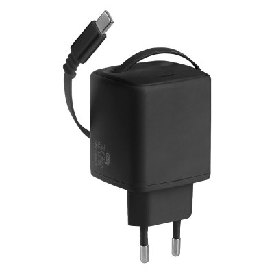 GANT 30W, zidni punjač 30w, crni