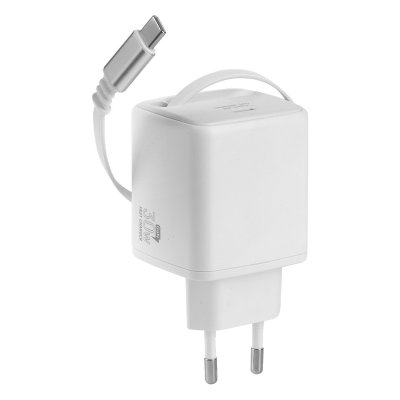 GANT 30W, zidni punjač 30w, beli