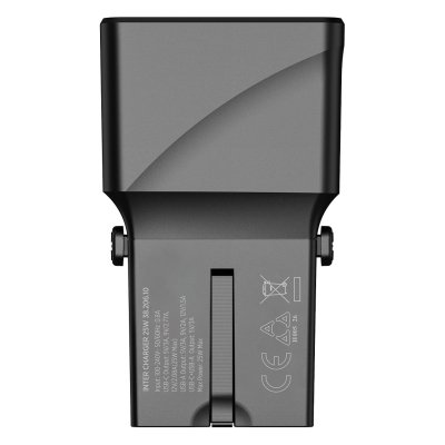 INTER CHARGER 25W, univerzalni putni zidni punjač, 25w, crni