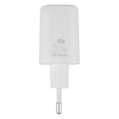 FLUX 20W, zidni punjač 20w, beli