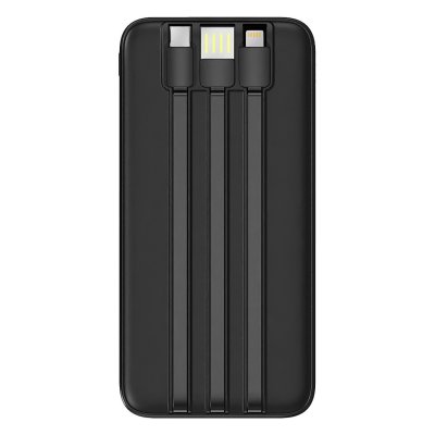 ODIN 10 PLUS, pomoćna baterija, 10.000 mah, crna