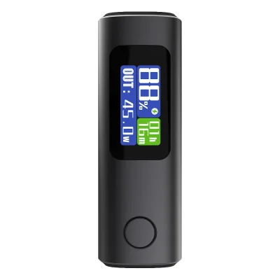 VIRTUS 10PD 45W, pomoćna baterija za laptop, 10.000 mah, 45w, tamno siva
