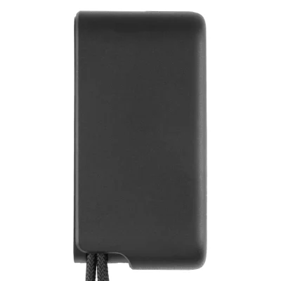 CRUX, plastična kutijica sa usb kablom, adapterima i držačem za mobilne uređaje, 8/1, crna