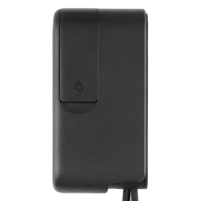 CRUX, plastična kutijica sa usb kablom, adapterima i držačem za mobilne uređaje, 8/1, crna