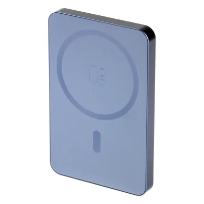 JOIN PD, pomoćna baterija 5.000 mah, 15 w, sa magnetom, svetlo plavi