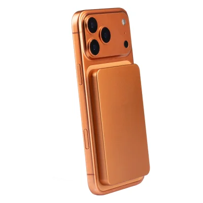 JOIN PD, pomoćna baterija sa magnetom 5.000 mah, bežično punjenje, 15 w, narandžasti