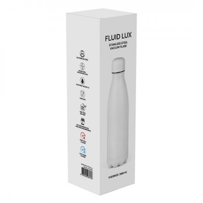 FLUID LUX, termos, 500 ml, beli