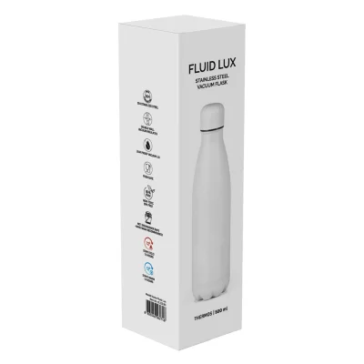 FLUID LUX, termos, 500 ml, beli