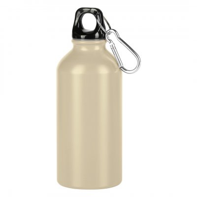 CAMPUS MAT, sportska boca, 400 ml, bež