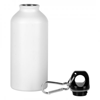 CAMPUS MAT, sportska boca, 400 ml, bela