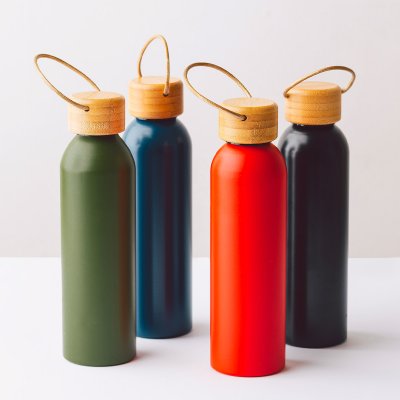 SAVA, boca za vodu, 650 ml, crna