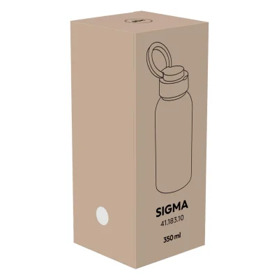 SIGMA, boca za vodu, 350 ml, crna