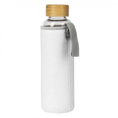 ICE, sportska boca sa neopren navlakom, 600 ml, bela