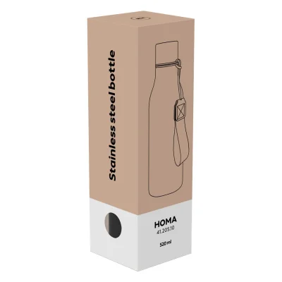 HOMA, termos, 520 ml, crni