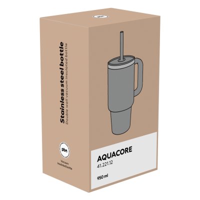 AQUACORE, termos, 900 ml, sivi