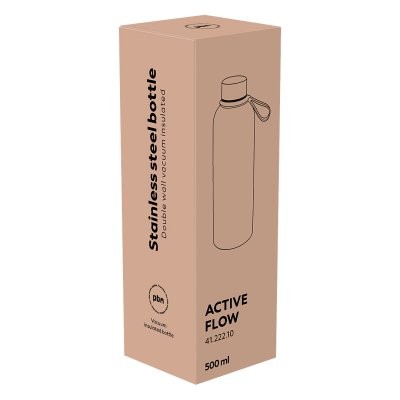 ACTIVE FLOW, termos, 500 ml, crni