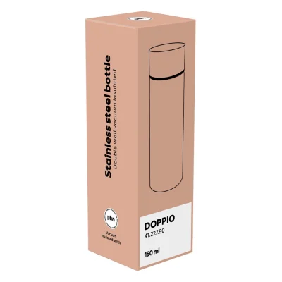 DOPPIO, termos, 150 ml, srebrni